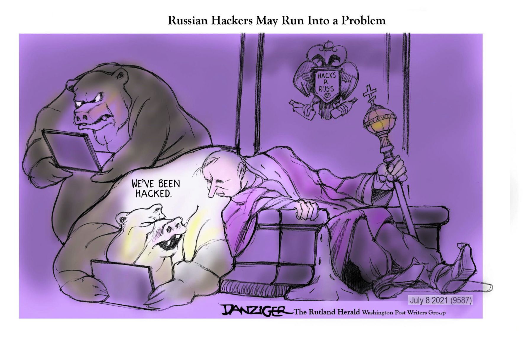 Jeff Danziger cartoon